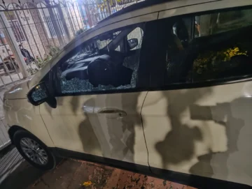 Rompió el vidrio de un auto para robar el celular y lo atraparon