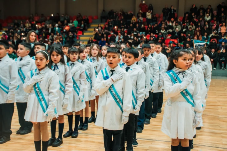 Más de 1.000 alumnos de Rawson prometerán lealtad a la Bandera Argentina