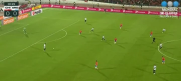 Argentina le gana a Chile por las eliminatorias con Messi de suplente