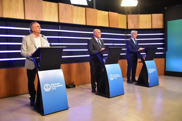 Debate clave en la UNSJ: candidatos a rector presentaron sus propuestas y cruzaron ideas