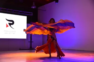 Ritmos y trajes deslumbrantes: el bellydance brilló en San Juan