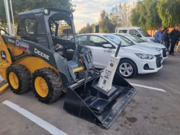 En Chimbas incorporaron siete nuevas movilidades para fortalecer los servicios municipales