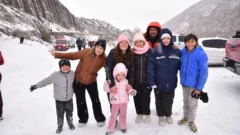 Así vivieron la nieve los sanjuaninos: frío intenso y postales inolvidables