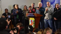 El PJ de San Juan realizó un acto en apoyo a CFK tras la condena de la Corte