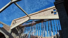 En fotos: se concretó una nueva etapa en la obra del Santuario de San Expedito