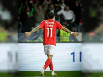 Video: así fue el gol de Di María para el descuento del Benfica ante Boca