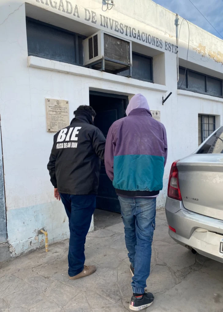 Cayó “El Guachín”, un sanjuanino buscado por robar tras un choque
