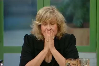 Georgina Barbarossa se descompuso mientras hacía su programa en vivo