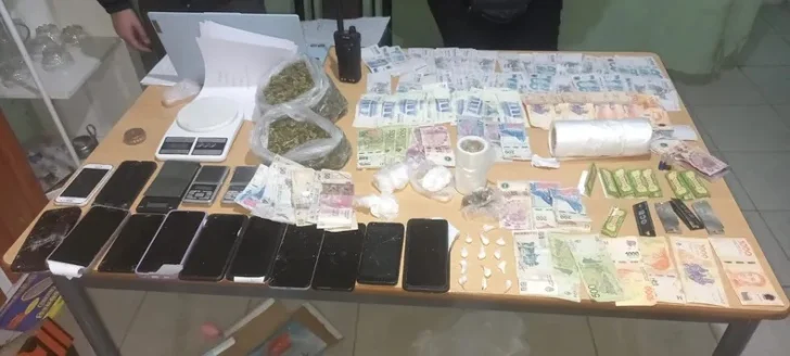 Operativo en San Juan: detuvieron a 4 personas y secuestraron cocaína y marihuana