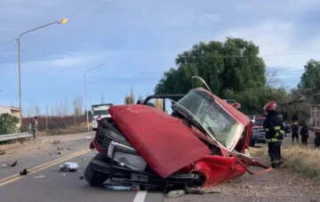 Intentó girar y encontró la muerte en brutal choque frontal