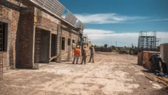 Más salud: los nuevos hospitales de Angaco y Calingasta, con más del 50% de avance