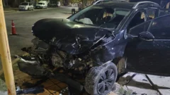 Tras un robo, escaparon a contramano y causaron brutal choque en Capital