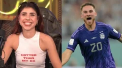 Revés para Cami Mayan en el juicio contra Alexis Mac Allister