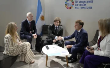 Milei se reunió con Macron y estuvo en una conferencia de la ONU