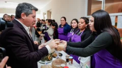 Orrego recorrió el operativo “San Juan Cerca” en Angaco