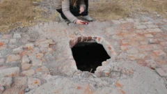 El “tesoro” que quedó al descubierto con la sequía en Ullum