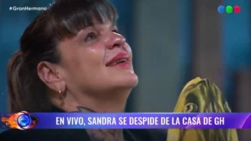 “Hasta la final…”: la frase con la que Sandra se despidió de “Gran Hermano”