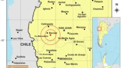 Un intenso sismo sacudió la mañana del martes en San Juan