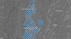 Mirá en vivo on line cómo avanza la ola de frío en San Juan que trae la nieve