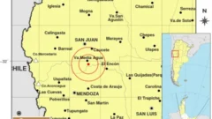Fuerte sismo sacudió a San Juan