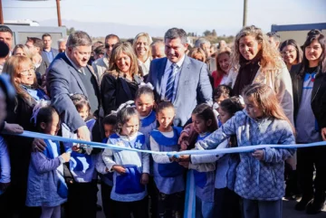 Inauguraron un moderno edificio para la educación inicial en 25 de Mayo