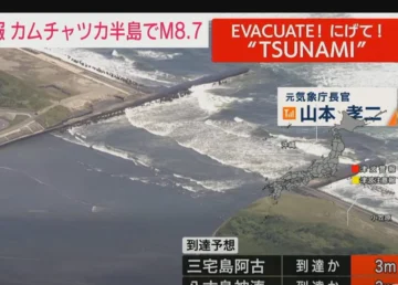 Videos impactantes del tsunami en Japón y evacuaciones en Hawái