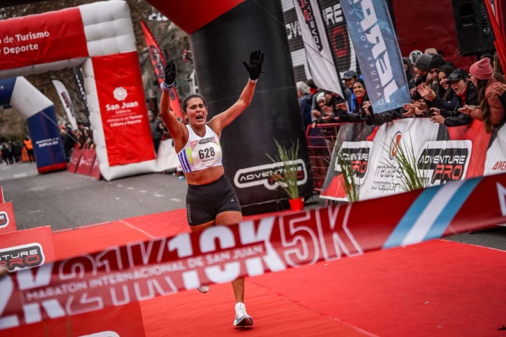 Ruiz y Alegre se quedaron con la Maratón Internacional de San Juan