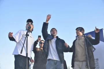 En fotos: Peter Regalos desató una fiesta en el Parque de Mayo