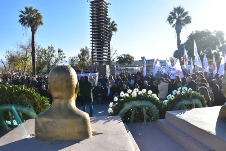 A 51 años de su muerte, homenajearon a Perón en Villa Krause