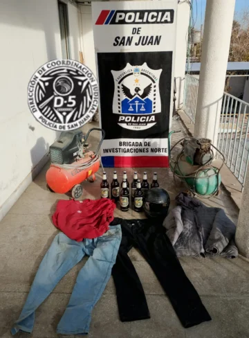 Investigan robos en San Juan: cayó un sospechoso y buscan a un cómplice
