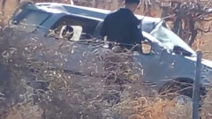 Aparatoso vuelco en Caucete