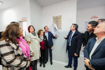 Orrego inauguró el Centro de Salud de Marayes