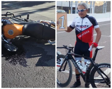 San Juan despidió a un histórico ciclista tras un violento choque