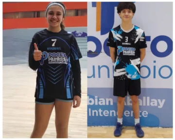 Dos pocitanos fueron convocados a la Selección Argentina Sub 14 de handball