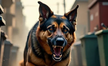 Murió una beba atacada por un perro ovejero alemán
