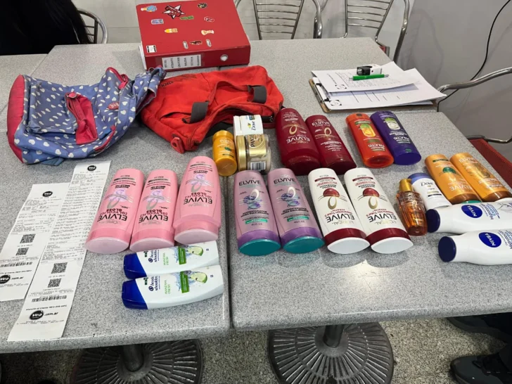 Champú para todo el año: dos sanjuaninas, detenidas por particular robo