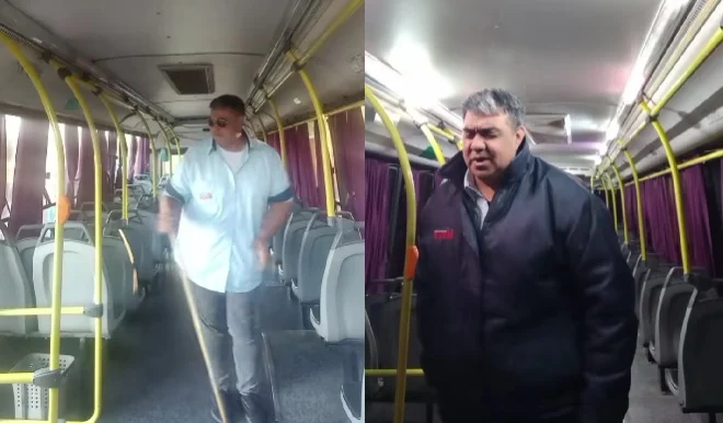 Canta, baila y es furor en las redes: Juanfra, el colectivero sanjuanino que se hizo viral
