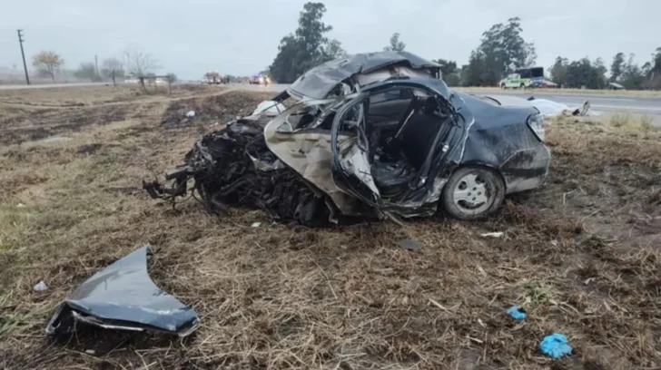 Horror: volvían de un velorio y murieron en la ruta tras fuerte choque
