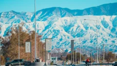 En fotos: Jáchal, pintado de nieve y las postales que dejó la ola polar