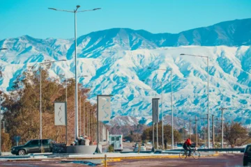 En fotos: Jáchal, pintado de nieve y las postales que dejó la ola polar