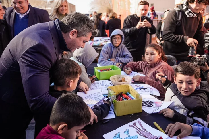 Orrego en Sarmiento: “llevamos soluciones concretas a todos los rincones”
