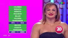 Locomotora Oliveras en “Pasapalabra”: reacciones divididas en el homenaje de Telefe