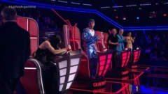 “Sos lo más grande”: el emocionante primer robo en “La Voz Argentina”