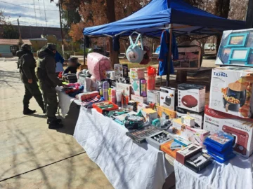 En Barreal, Gendarmería secuestró mercadería sin aval aduanero por un valor de tres millones