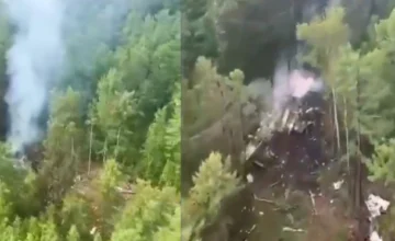 Tragedia en Rusia: 49 personas murieron al estrellarse un avión