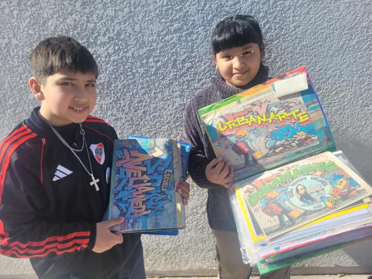 Alumnos de una escuela en Chimbas transformarán un mural obsceno con arte urbano escolar