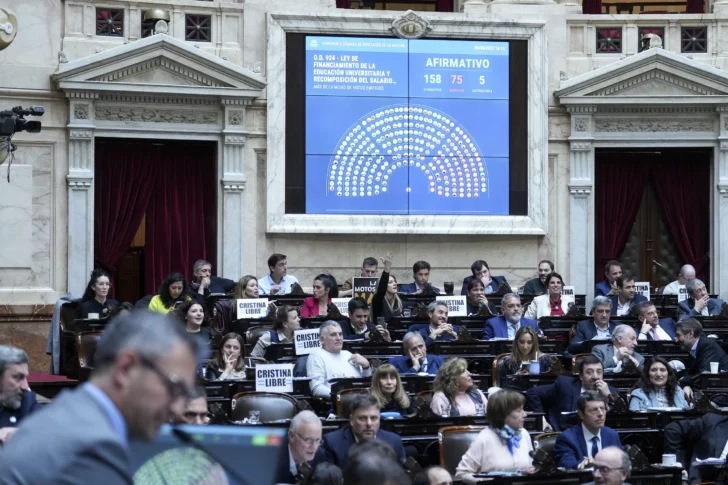 Diputados aprobó el proyecto de financiamiento universitario