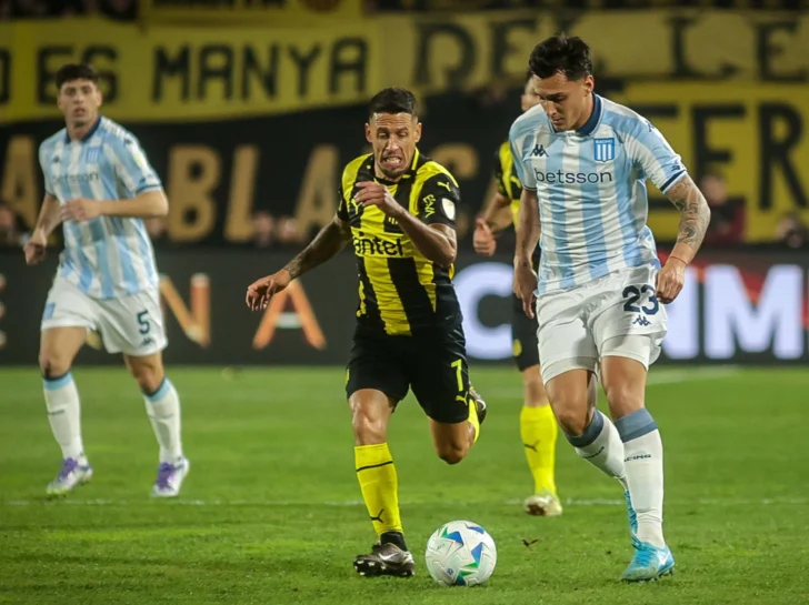 Copa Libertadores: Racing cayó ante Peñarol en Montevideo
