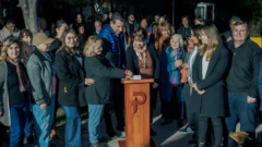 Pocito: inauguraron luminarias LED en el Barrio Santa Rita