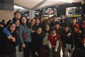 Cientos de jóvenes de Acción Católica de San Juan partieron rumbo a Tucumán